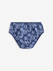 Red/Blue Marvel Briefs 5 Pack (2-12yrs) - Image 3 of 8