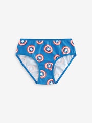 Red/Blue Marvel Briefs 5 Pack (2-12yrs) - Image 4 of 8