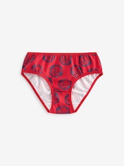 Red/Blue Marvel Briefs 5 Pack (2-12yrs) - Image 5 of 8