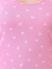 Yours Curve Pink Limited Ribbed Vest Top - Image 5 of 5