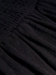 Monsoon Black 100% Cotton Cheesecloth Shorts - Image 3 of 3