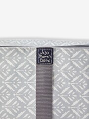 JoJo Maman Bébé Grey Batik Set of 2 Underbed Storage Bags - Image 2 of 2