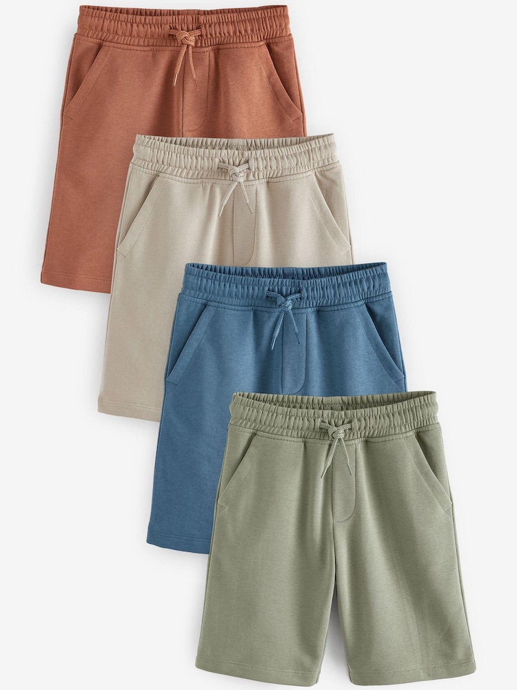 Multi Minerals 4 Pack Basic Jersey Shorts (3-16yrs) - Image 1 of 3