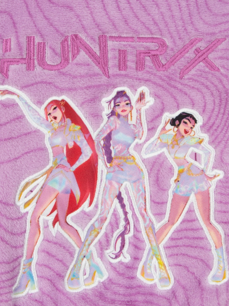 Character Purple K-Pop Demon Hunters Huntrix Dressing Gown - Image 11 of 11
