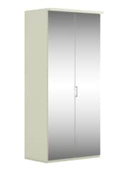Wiemann Peyton White Mirror Semi Fitted Double Wardrobe - Image 3 of 4
