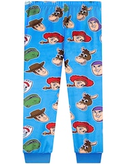Character Blue Disney Toy Story Buzz Woody And Jessie Pyjamas - Image 11 of 11