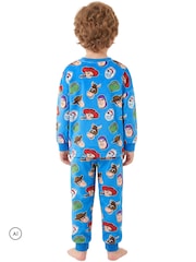 Character Blue Disney Toy Story Buzz Woody And Jessie Pyjamas - Image 3 of 11