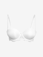 White Triple Boost Push-Up Strapless Bra A-DD - Image 4 of 4