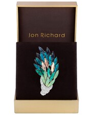 Jon Richards Silver Multicolour Bouquet Brooch Gift Boxed - Image 2 of 3