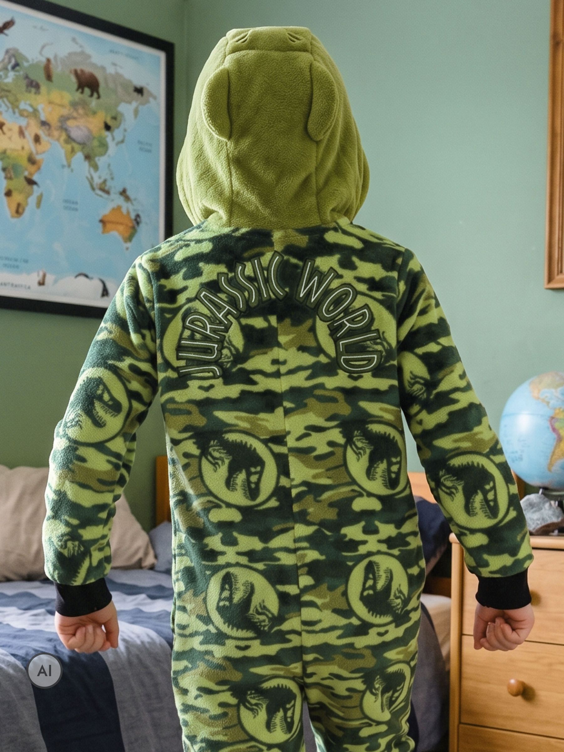 Dino World Code Buy Character Green Jurassic World Onesie 3D Dinosaur Hoodie from the ...