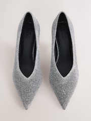 Pewter/Silver Forever Comfort® Metallic Mid Court Shoes - Image 2 of 5