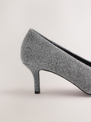 Pewter/Silver Forever Comfort® Metallic Mid Court Shoes - Image 3 of 5