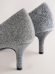 Pewter/Silver Forever Comfort® Metallic Mid Court Shoes - Image 5 of 5