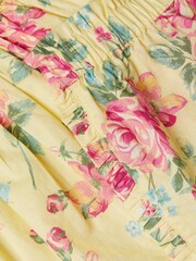 Monsoon Yellow Baby Floral Top and Shorts Set - Image 3 of 3