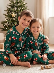 Harry Bear Green Harry Bear Christmas Pyjamas - Image 2 of 11