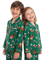Harry Bear Green Harry Bear Christmas Pyjamas - Image 6 of 11