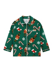 Harry Bear Green Harry Bear Christmas Pyjamas - Image 8 of 11