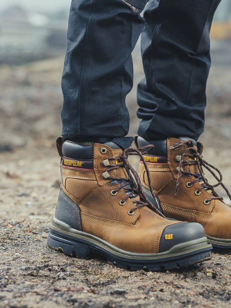 Caterpillar Cream Gravel 6 Inch Safety Boots - Image 2 of 7
