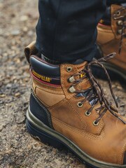 Caterpillar Cream Gravel 6 Inch Safety Boots - Image 3 of 7