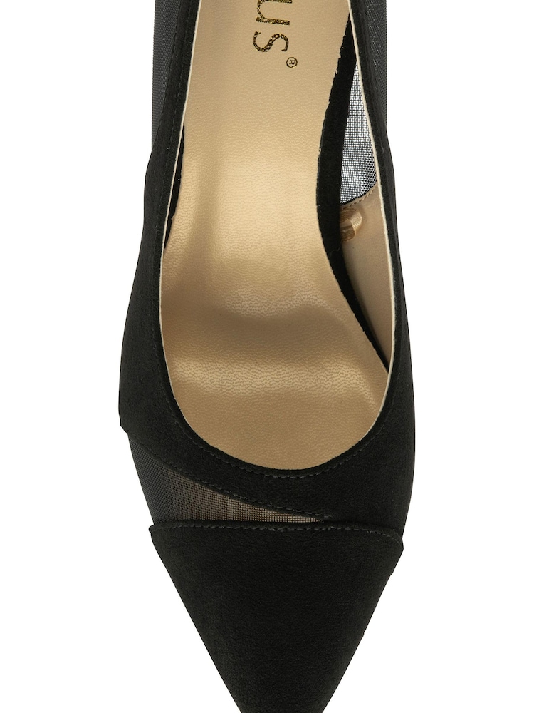Schwarz - Lotus Pumps mit Stiletto-Absatz und spitzer Zehenpartie - Bild 4 von 4 Schwarz - Lotus Pumps mit Stiletto-Absatz und spitzer Zehenpartie - Bild 4 von 4