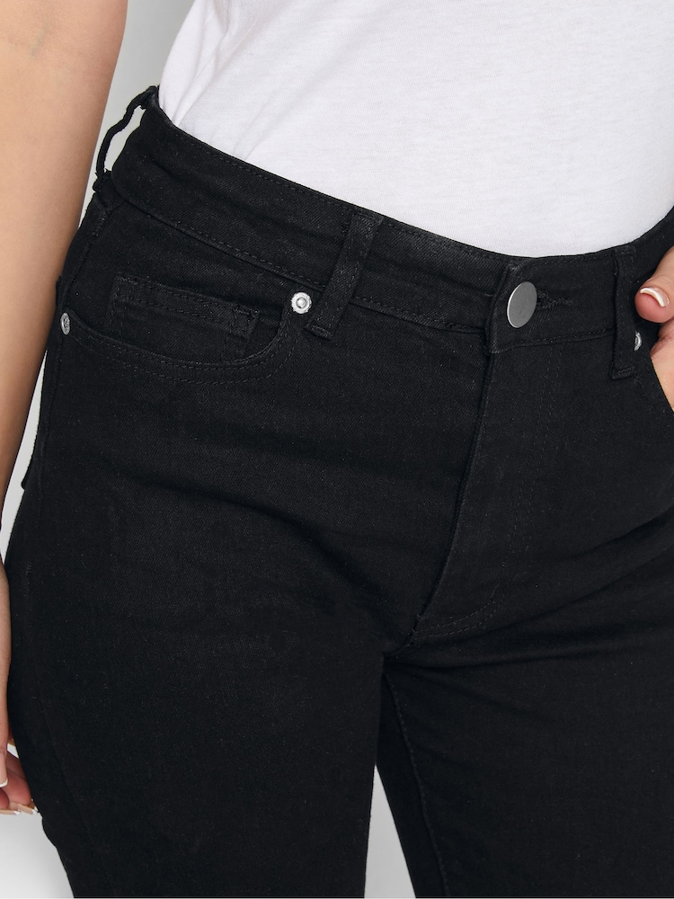 PixieGirl Petite Black BLK BOOTCUT JEAN - Image 3 of 3