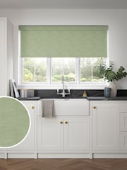 Fern Green Earth Made to Measure Blackout Roller Blind - Image 1 of 6