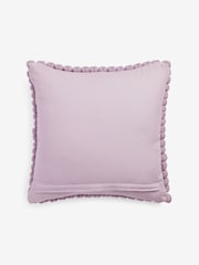Lilac Purple 43 x 43cm Global Bobble Cushion - Image 5 of 5