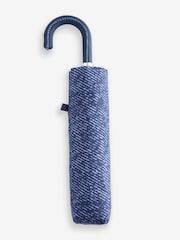 Blue Crook Handle Umbrella - Image 2 of 2