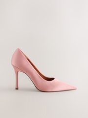 Mauve Purple Forever Comfort® Satin Court Heels - Image 1 of 10