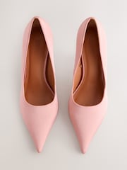 Mauve Purple Forever Comfort® Satin Court Heels - Image 7 of 10