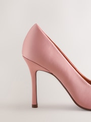 Mauve Purple Forever Comfort® Satin Court Heels - Image 8 of 10