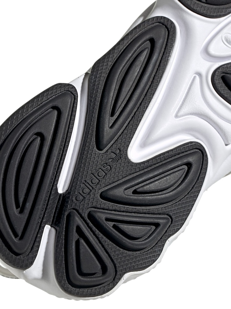 adidas Originals White Ozweego Trainers - Image 13 of 13