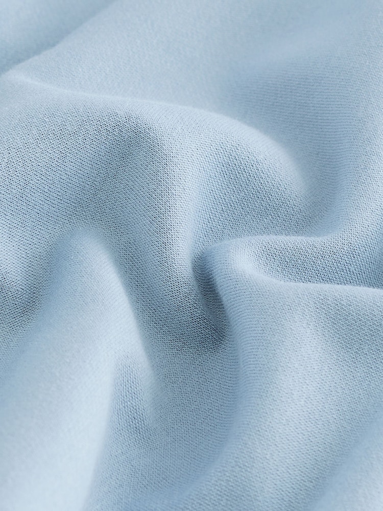 Dusky Blue Relaxed Fit Essentials Longline Sweatshirt - Image 6 of 6
