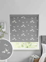 Laura Ashley Grey Animalia Made To Measure Roller Blind - Image 1 of 5