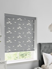 Laura Ashley Grey Animalia Made To Measure Roller Blind - Image 2 of 5