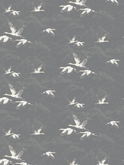 Laura Ashley Grey Animalia Made To Measure Roller Blind - Image 4 of 5