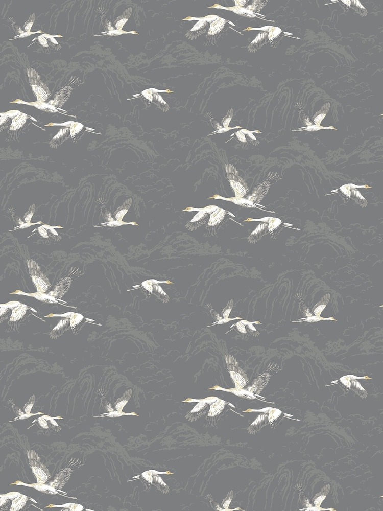 Laura Ashley Grey Animalia Made To Measure Roller Blind - Image 4 of 4