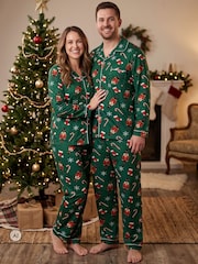 Harry Bear Green Christmas Pyjamas - Image 3 of 10