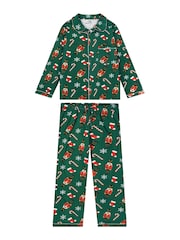 Harry Bear Green Christmas Pyjamas - Image 6 of 10