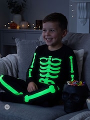Harry Bear Glow In The Dark Pyjamas Skeleton - Bilde 10 av 11