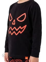 Harry Bear Black Glow In The Dark Pyjamas Pumpkin - Image 3 of 12