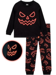 Harry Bear Black Glow In The Dark Pyjamas Pumpkin - Image 5 of 12