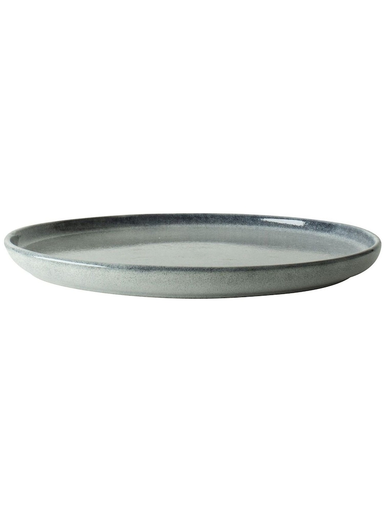 Dutch Rose Set of 4 Grey Serenity Plates 21cm - Image 4 of 4