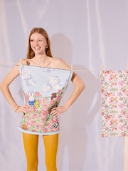 Cath Kidston Set of 2 Multi 100% Cotton Miffy Botanical and In The Roses Tea Towels - Image 4 of 6