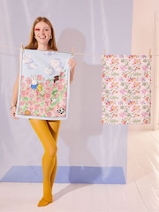 Cath Kidston Set of 2 Multi 100% Cotton Miffy Botanical and In The Roses Tea Towels - Image 5 of 6