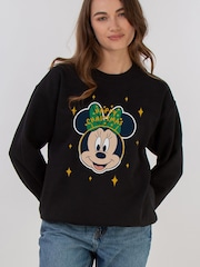 Brands In Disney Minnie Mouse Happy Christmas Sweatshirt - Εικόνα 1 από 3