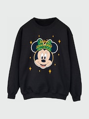 Brands In Disney Minnie Mouse Happy Christmas Sweatshirt - Εικόνα 3 από 3