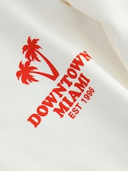 Miami Graphic Relaxed Fit Slouch Sweat Top - Image 6 of 6