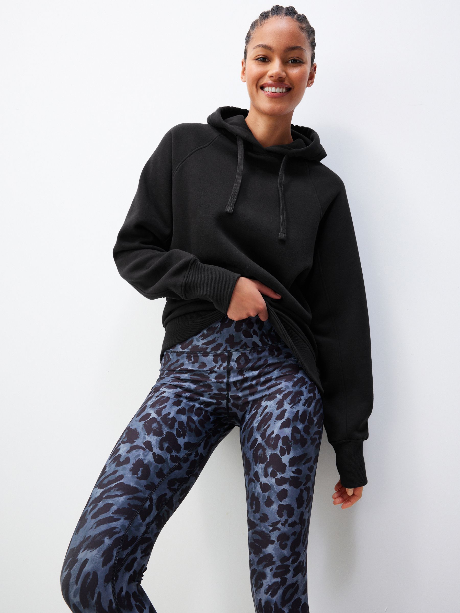 Longline gym hoodie outlet