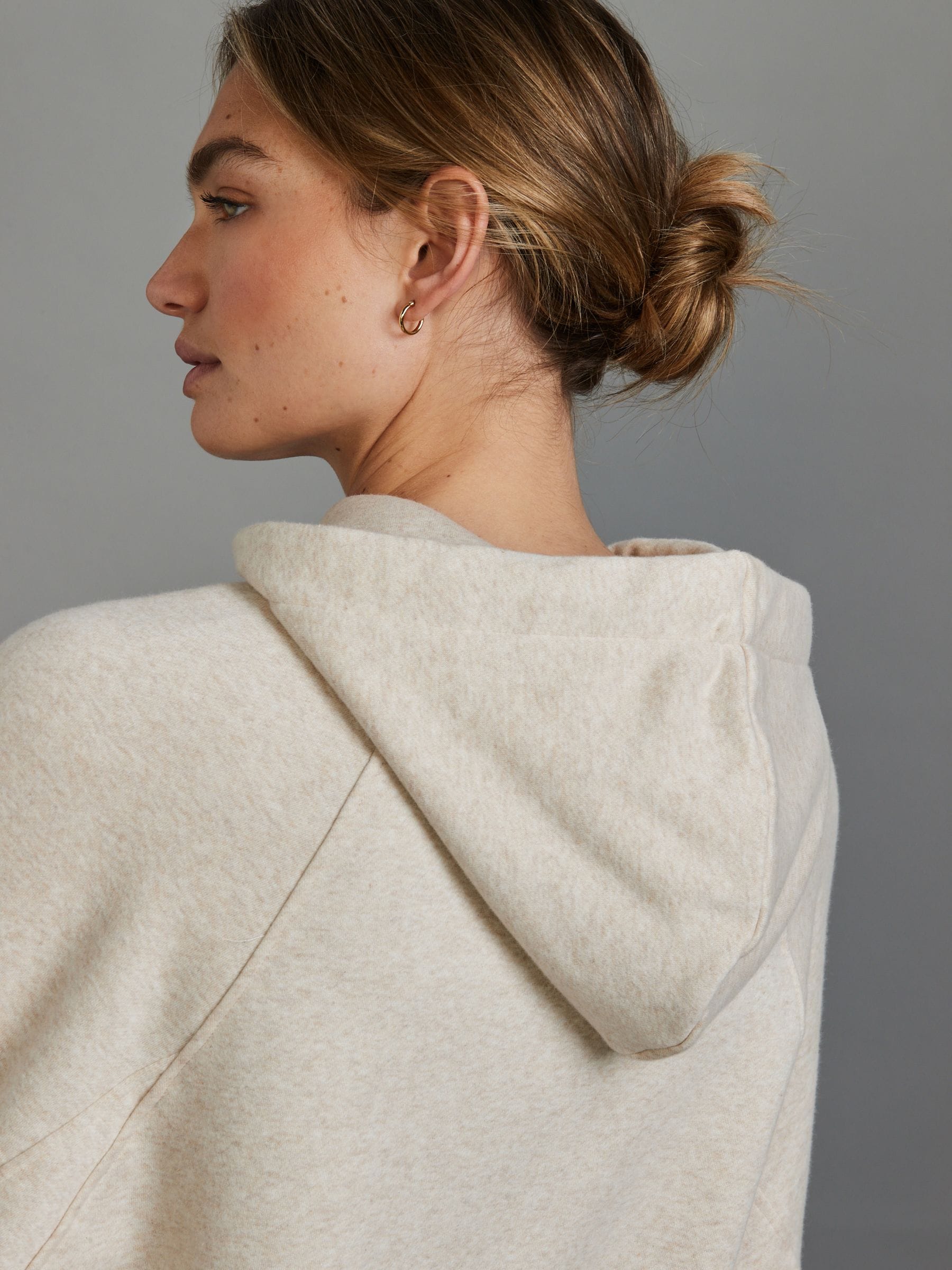 Buy Neutral Active Longline Overhead Hoodie from Next Romania